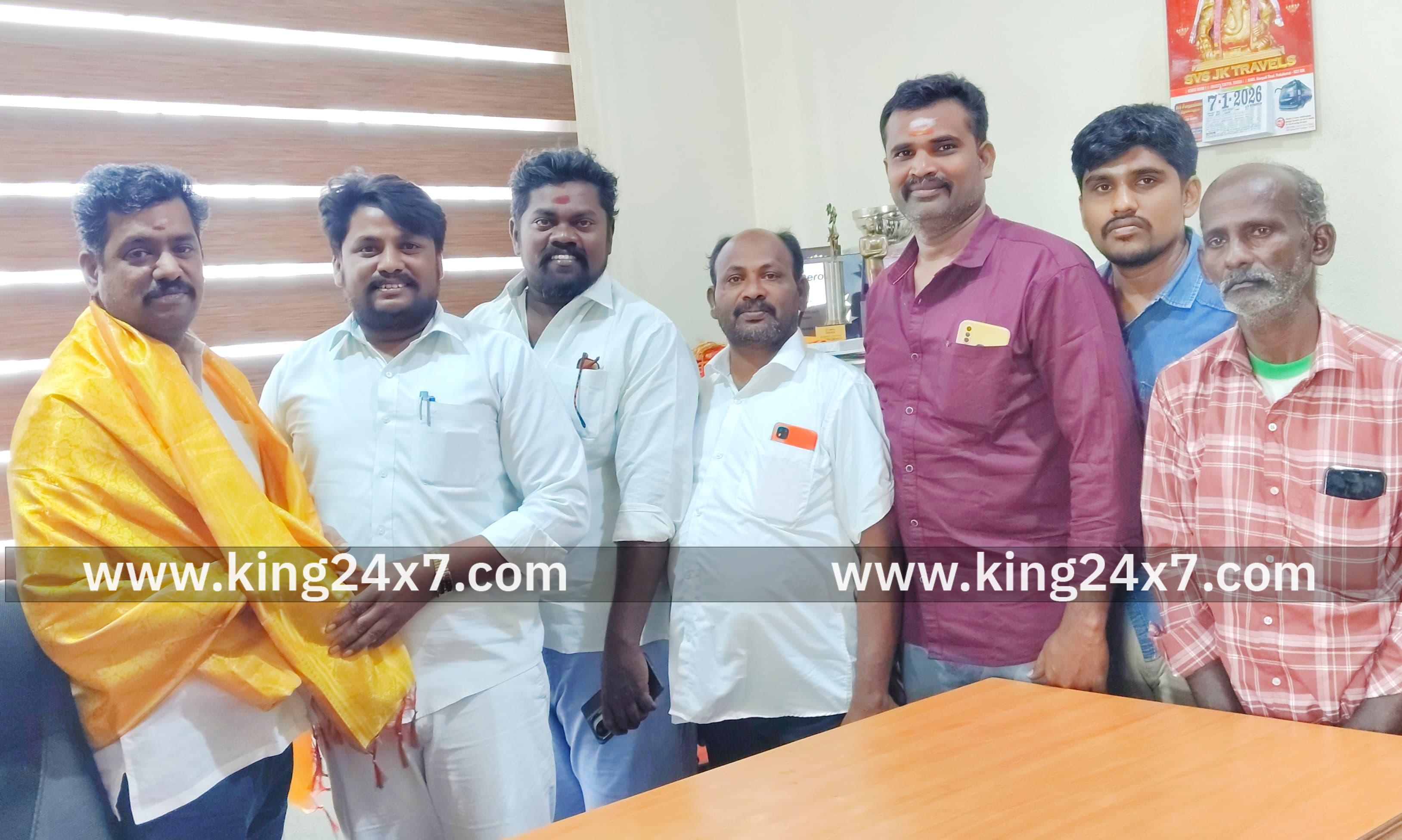 தொழிலதிபர் எஸ்.வி.எஸ் ஜெயக்குமார் தேர்வு