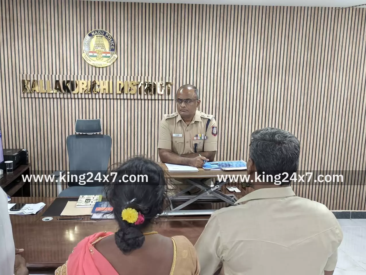 கள்ளக்குறிச்சி: SP தலைமையில் மக்கள்குறை தீர்வு கூட்டம்... கள்ளக்குறிச்சி: SP தலைமையில் மக்கள்குறை தீர்வு கூட்டம்...