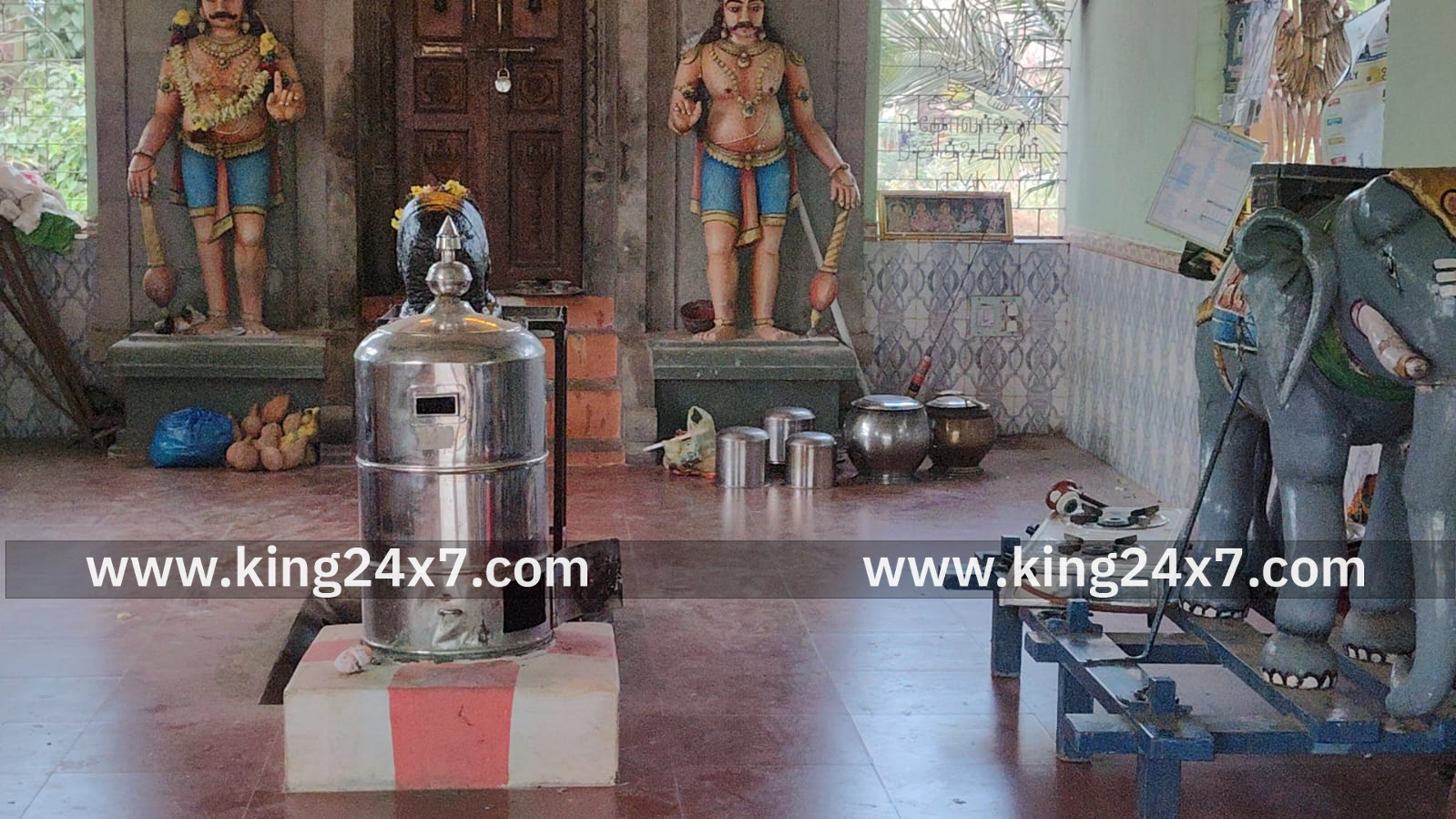 துவரங்குறிச்சி அய்யனார் கோவில் உண்டியலை உடைத்து பணம் கொள்ளை.