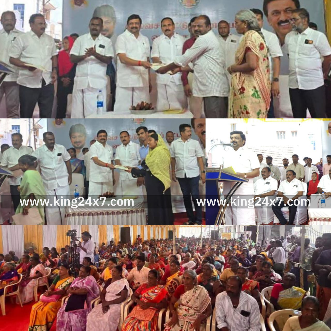 நாமக்கல் மாநகரப் பகுதியில் குடியிருக்கும் மக்களுக்கு இலவச வீட்டு மனை பட்டா! -கே.ஆர்.என்.இராஜேஸ்குமார் எம்பி வழங்கினார்.