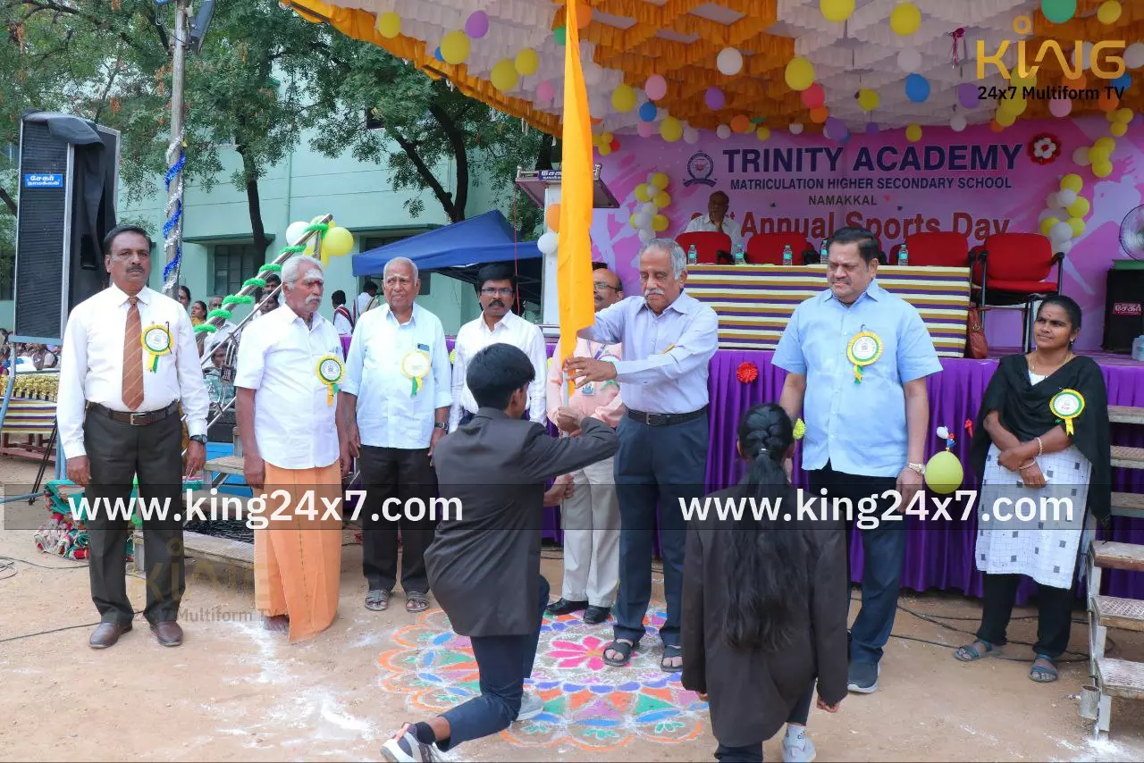 டிரினிடி அகாடமியின் 31வது ஆண்டு விளையாட்டு விழா கோலாகலமாகக் கொண்டாட்டம். டிரினிடி அகாடமியின் 31வது ஆண்டு விளையாட்டு விழா கோலாகலமாகக் கொண்டாட்டம்.