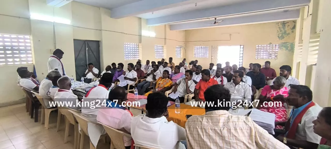 விசிக கிருஷ்ணராயபுரம் சட்டமன்றத் தொகுதி புதிய நிர்வாகிகள் அறிமுக கூட்டம் விசிக கிருஷ்ணராயபுரம் சட்டமன்றத் தொகுதி புதிய நிர்வாகிகள் அறிமுக கூட்டம்