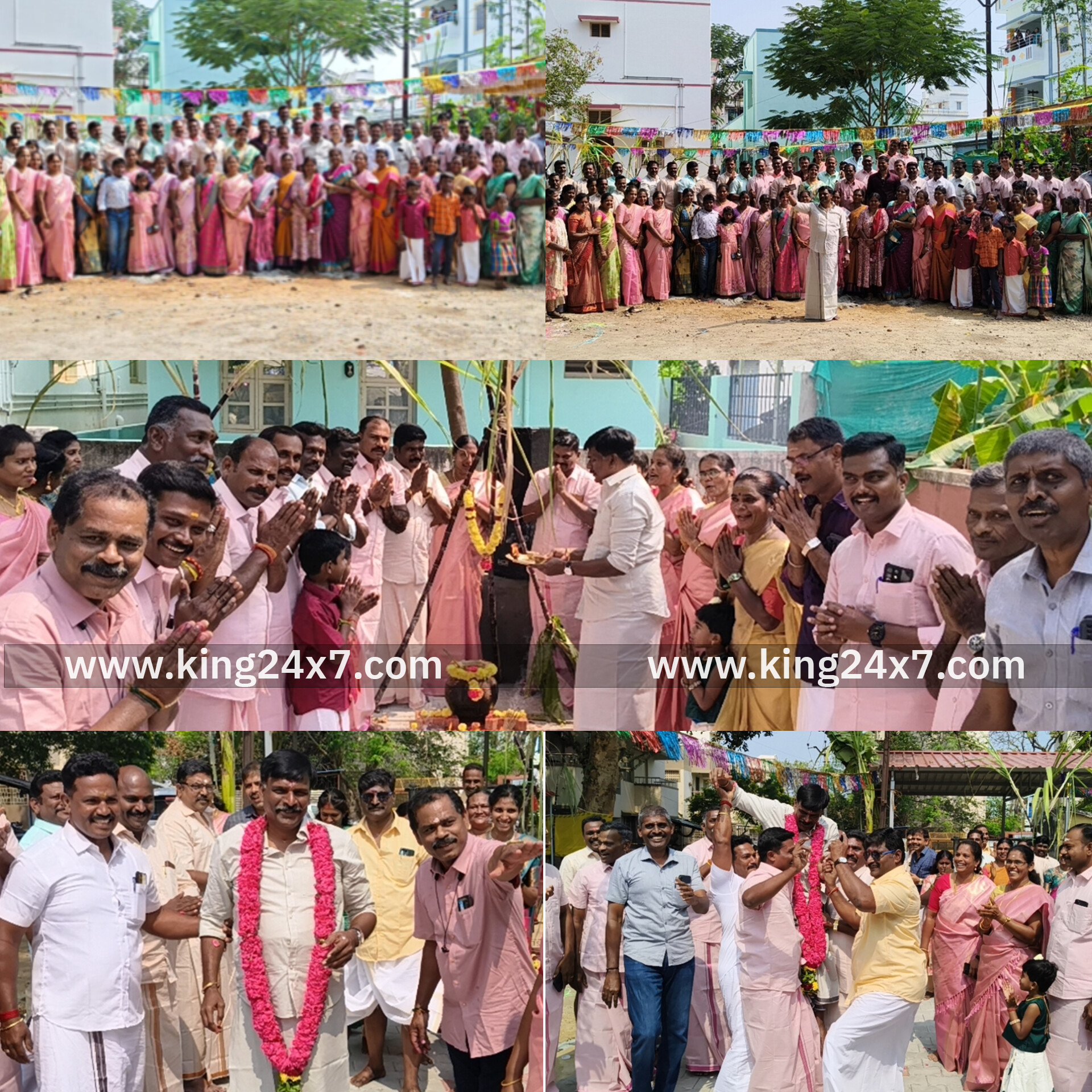 ராசிபுரத்தில் ஆட்டம் பாட்டத்துடன் பொங்கல் பண்டிகையை கோலகலமாக கொண்டிய காவலர்கள்!