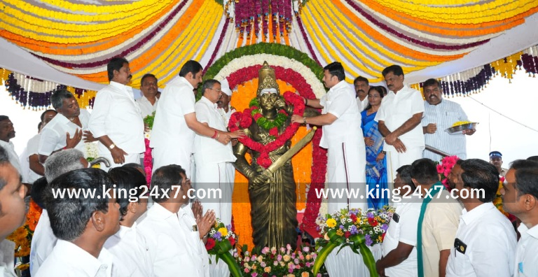 மாமன்னர் அல்லாள இளைய நாயக்கர் பிறந்தநாள் விழா.