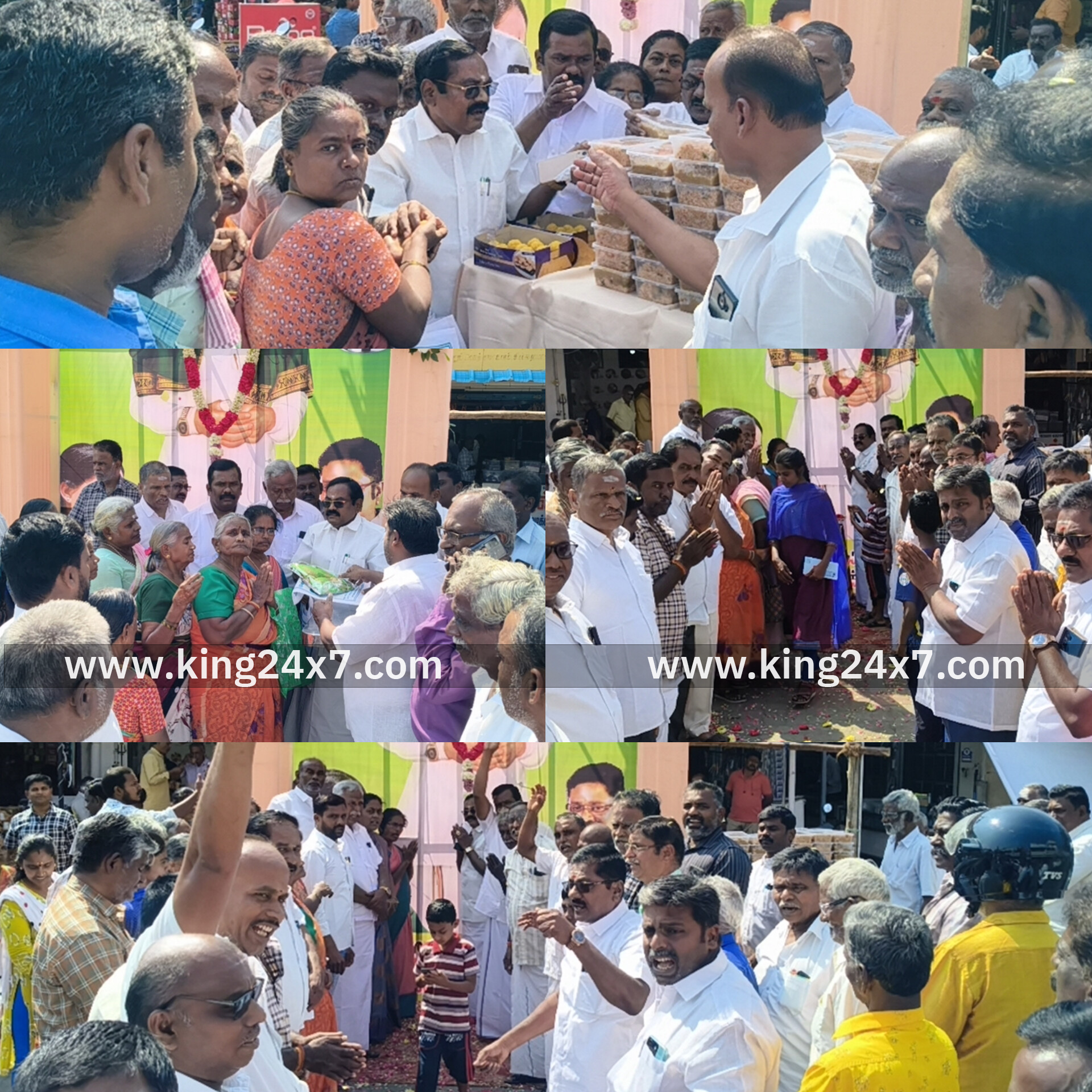 ராசிபுரத்தில் அமமுக  சார்பில் புரட்சித்தலைவர் பொன்மனச் செம்மல் எம்ஜிஆர் பிறந்த நாள் விழா...