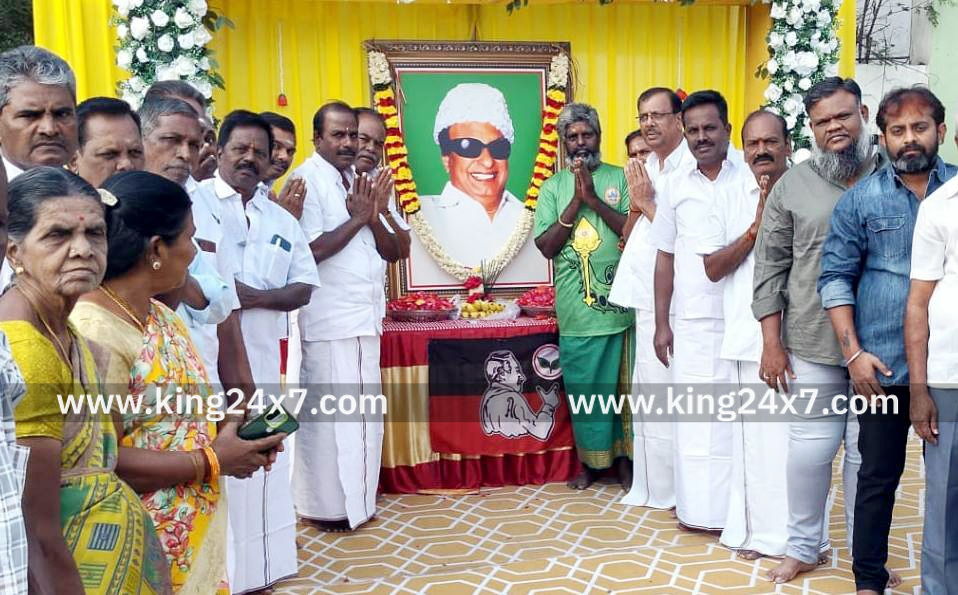 காங்கேயத்தில் எம்ஜிஆர் பிறந்த நாள்