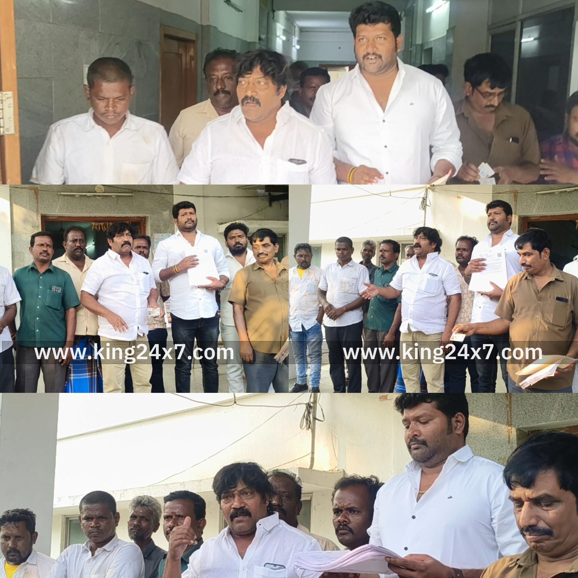 எஸ்.ஐ.ஆர்., பதிவுக்கு கூடுதல், ஆவணங்கள் கேட்டு நோட்டீஸ். நகர வளர்ச்சி மன்ற தலைவர் பாலு தலைமையில் பொதுமக்கள் மனு..