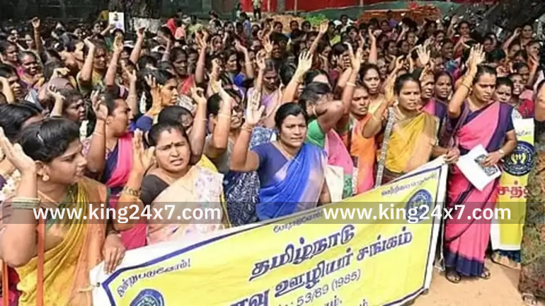 இன்று முதல் சத்துணவு ஊழியர்கள் வேலைநிறுத்தம்!!