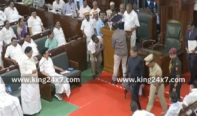 ஆளுநர் திடீரென வெளியேறியது ஏன்? ஆளுநர் மாளிகை விளக்கம்!!