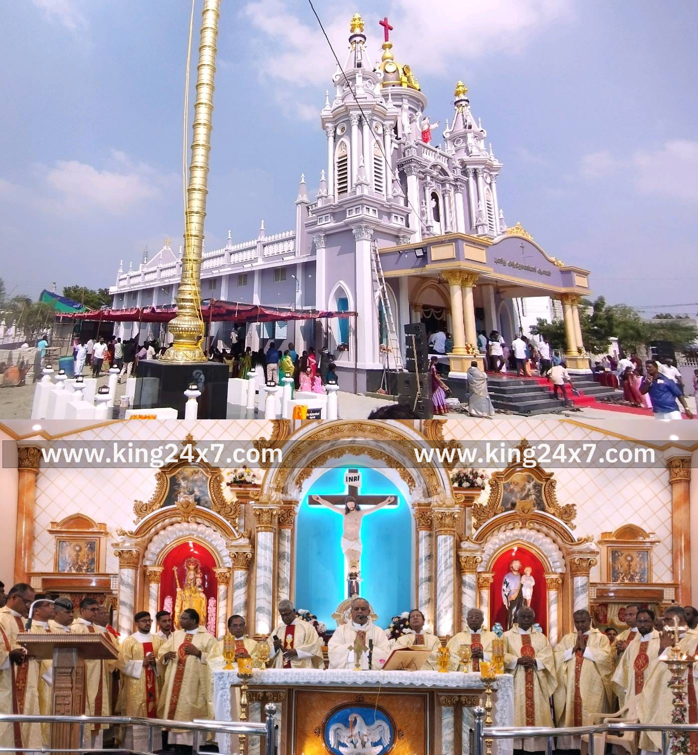 புனித அந்தோணியார் ஆலய அர்ச்சிப்பு  திறப்பு விழா நிகழ்வு மிக விமர்சியாக