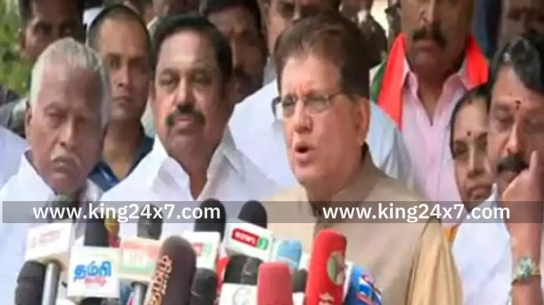 உதயநிதி ஸ்டாலின் பதவியை ராஜினாமா செய்ய வேண்டும்: சென்னையில் மத்திய அமைச்சர் பியூஷ் பேட்டி