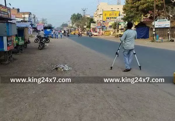 கள்ளக்குறிச்சி: சாலை விரிவாக்க பணி அளவீடு தொடக்கம்.... கள்ளக்குறிச்சி: சாலை விரிவாக்க பணி அளவீடு தொடக்கம்....