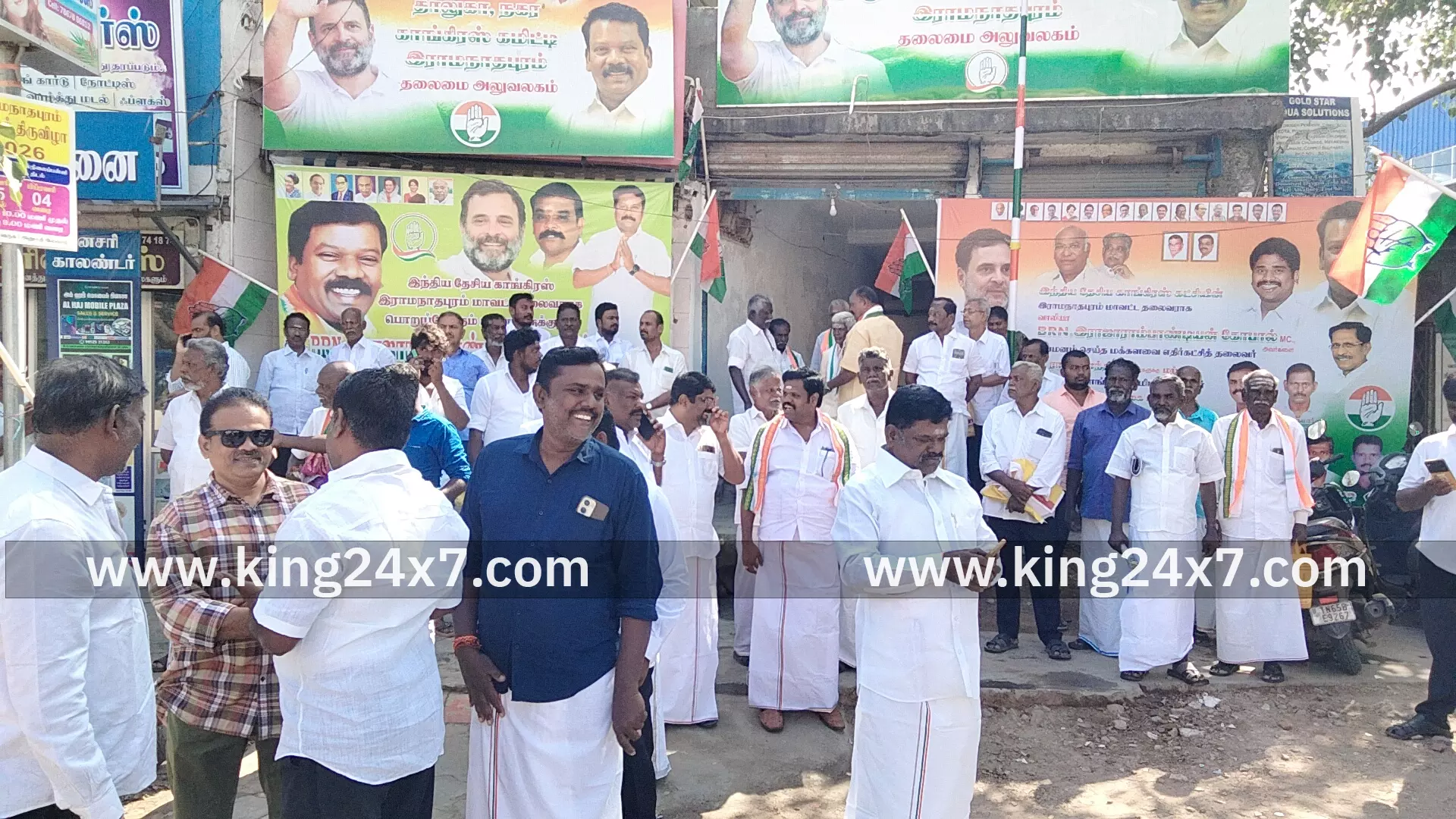 ராமநாதபுரம் புதிய தலைவருக்கு உற்சாக வரவேற்பு ராமநாதபுரம் புதிய தலைவருக்கு உற்சாக வரவேற்பு