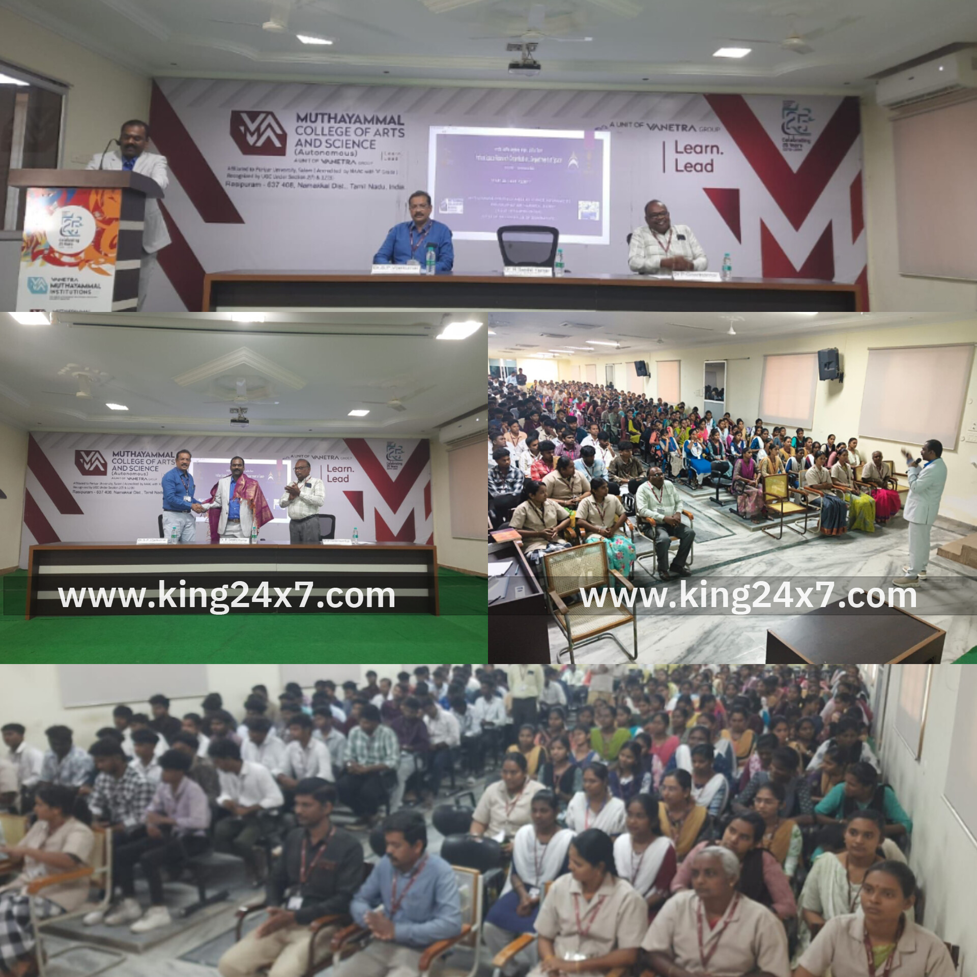 வநேத்ரா குழுமத்தின் முத்தாயம்மாள் கலை மற்றும் அறிவியல் கல்லூரி (தன்னாட்சியில்) இராசிபுரம், முன்னாள் மாணவர் – விண்வெளி விஞ்ஞானி சிறப்பு கருத்தரங்கு..