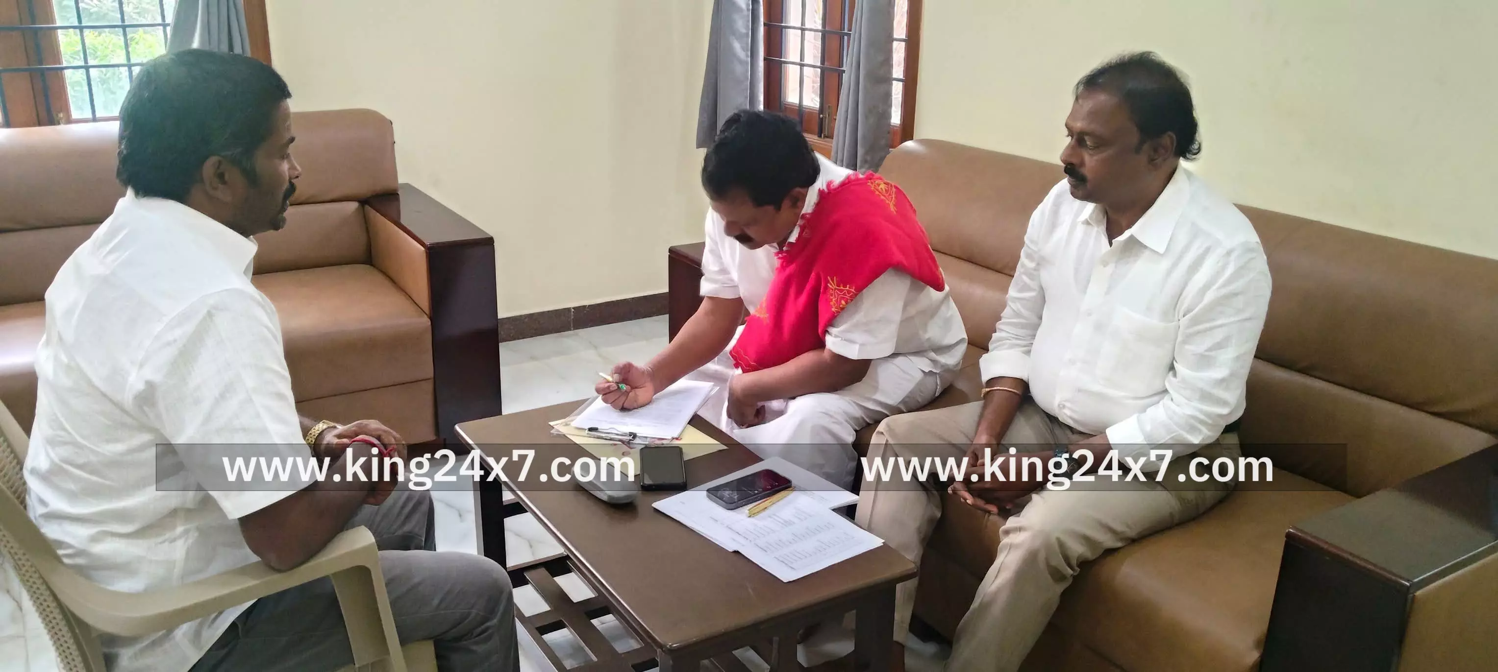 பாட்டாளி மக்கள் கட்சியின் சார்பில் நேர்காணல்