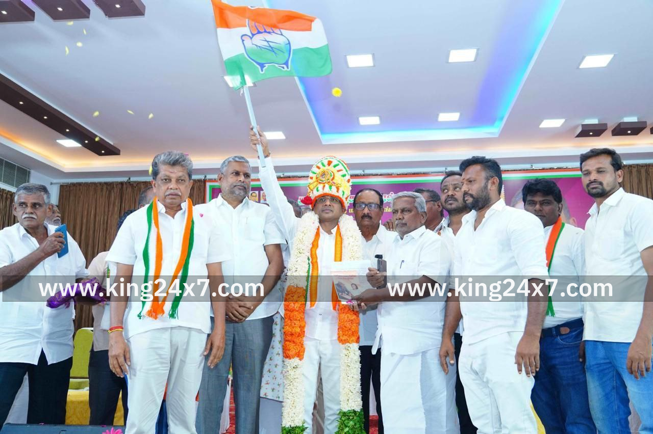 நாமக்கல்லை முன்னேறிய மாவட்டமாக்க தொழிற்புரட்சி மற்றும் விவசாயப் புரட்சிகளை ஏற்படுத்துவேன் காங்கிரஸின் புதிய மாவட்டத் தலைவர் டாக்டர் செந்தில் சூளுரை.