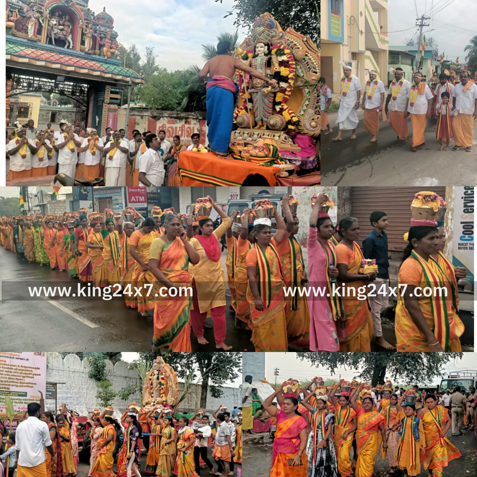 சேந்தமங்கலம் தத்தகிரி முருகனுக்கு கொமதேக சார்பில் 1008 பால்குட அபிஷேகம்!