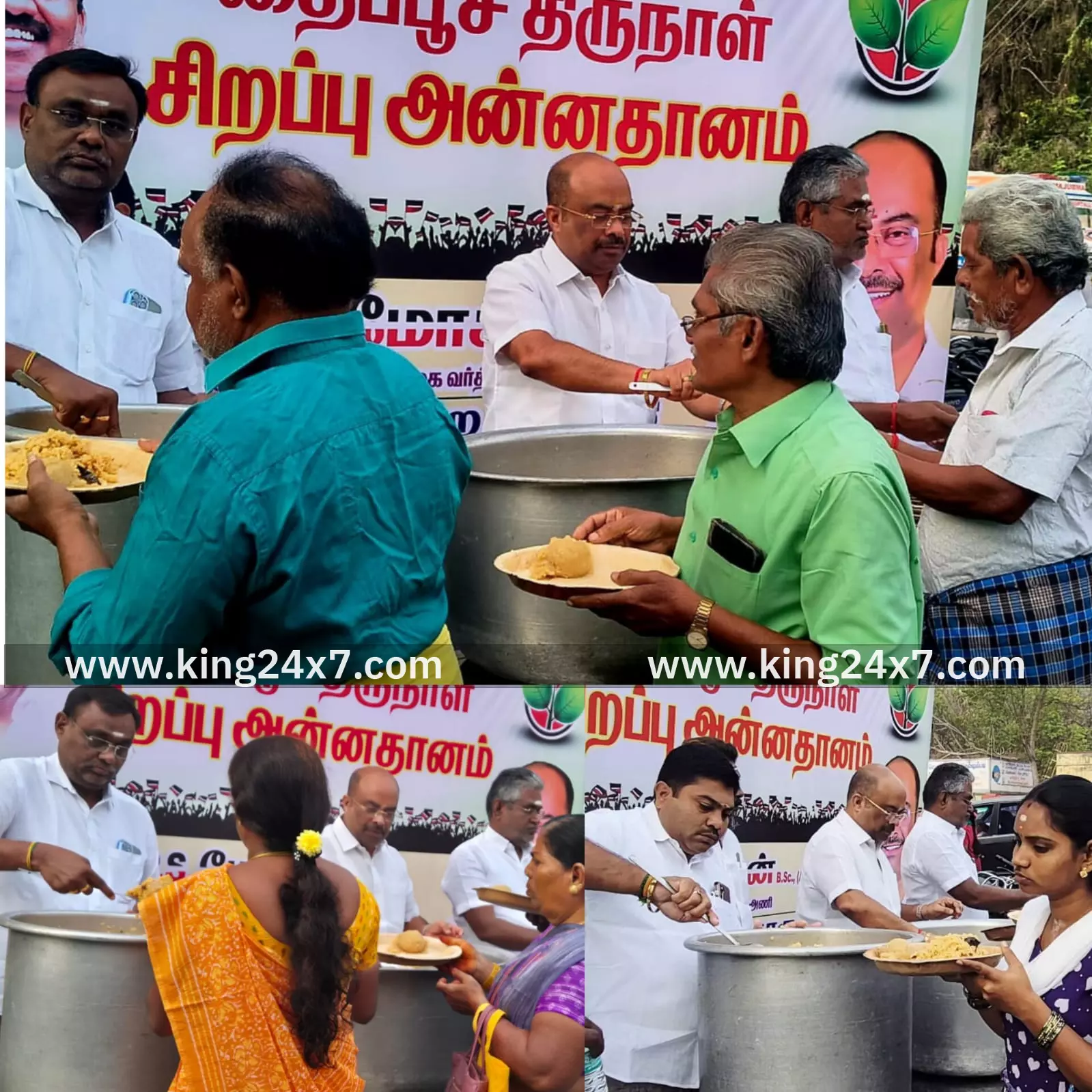 தைப்பூசத்தை முன்னிட்டு தண்டாயுதபாணி கோயிலில் சிறப்பு பூஜை –அதிமுக வர்த்தக அணி இணைச்செயலாளர் ஸ்ரீதேவி பி.எஸ். மோகன் ஏற்பாட்டில் அன்னதானம்!