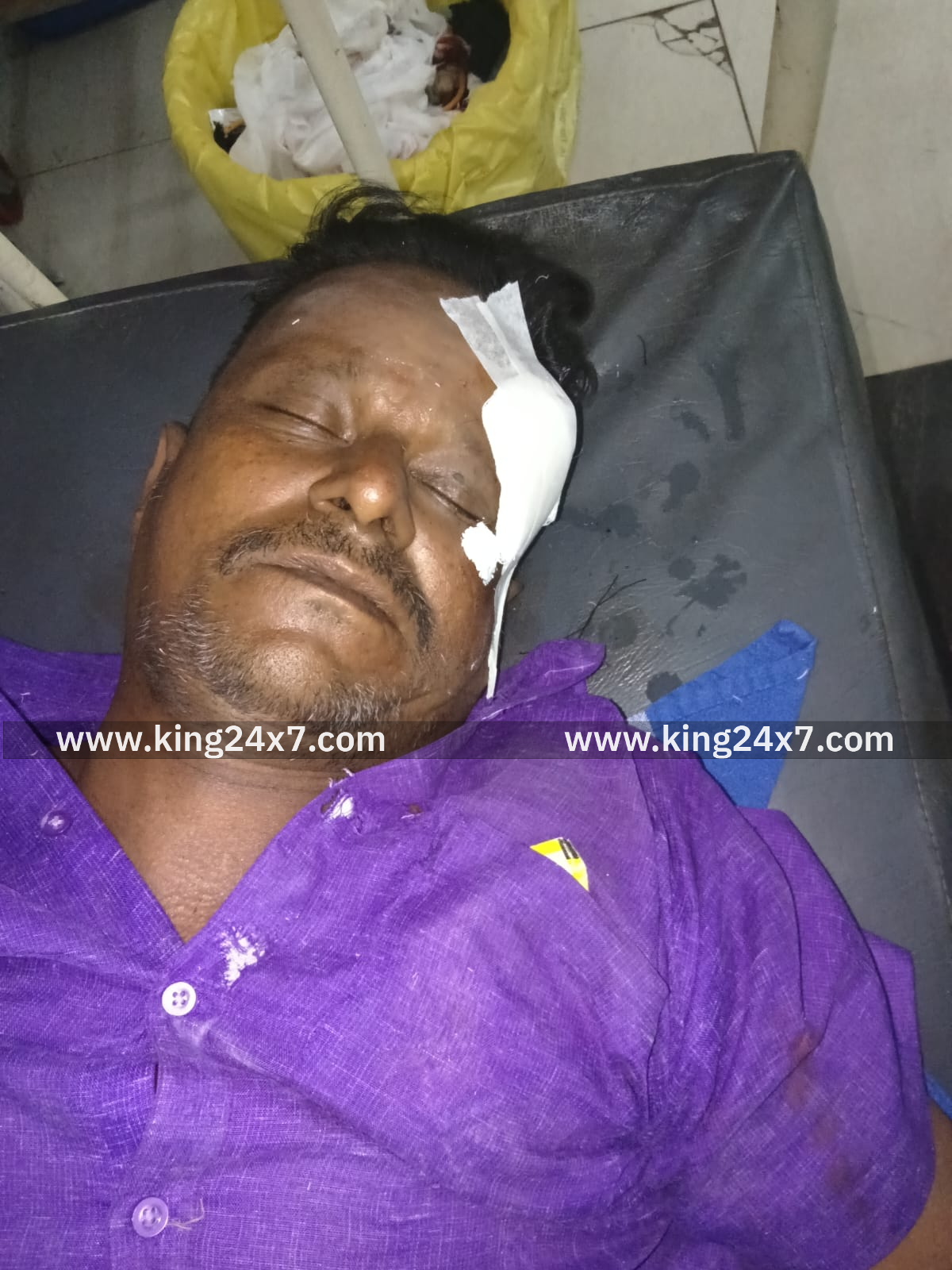 அடையாளத் தெரியாத வாகனம் மோதி ஒருவர் படுகாயம்