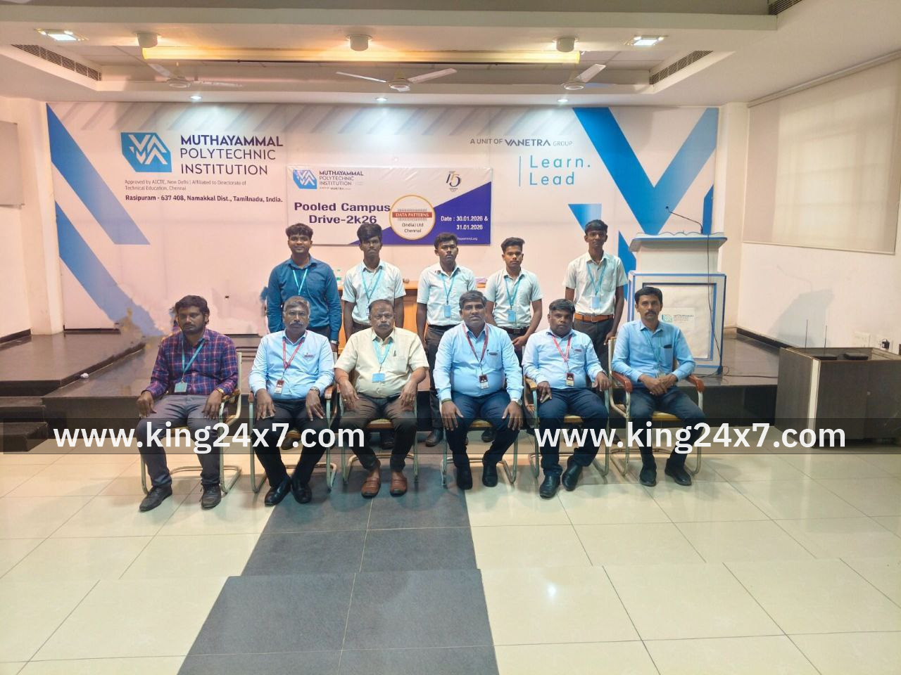 முத்தாயம்மாள் பாலிடெக்னிக் இன்ஸ்டிடியூசன்(வநேட்ரா குழுமத்தின் ஓர் அங்கம்) நடைபெட்ற வேலைவாய்ப்பு முகாம்.