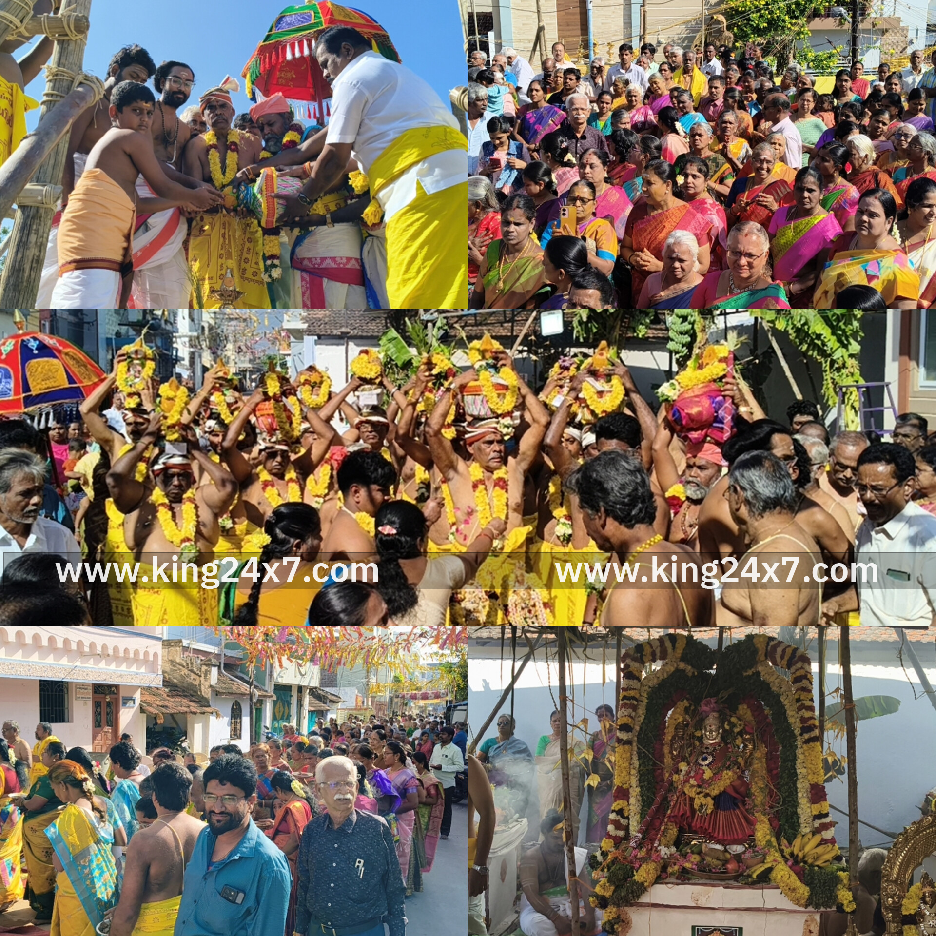 ராசிபுரத்தில் சௌடேஸ்வரி கோவில் கும்பாபிஷேகம்; கோலாகலமாக நடைபெற்றது..