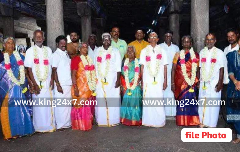 நாமக்கல் நரசிம்ம சுவாமி திருக்கோவிலில் 70 வயது பூர்த்தியடைந்த தம்பதிகளுக்கு சிறப்பு திட்டம்!