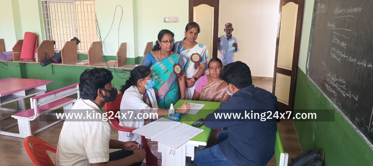 சமூக மாற்றத்தின் விதை அறக்கட்டளை குழுவினர் சார்பில் மருத்துவ முகாம்