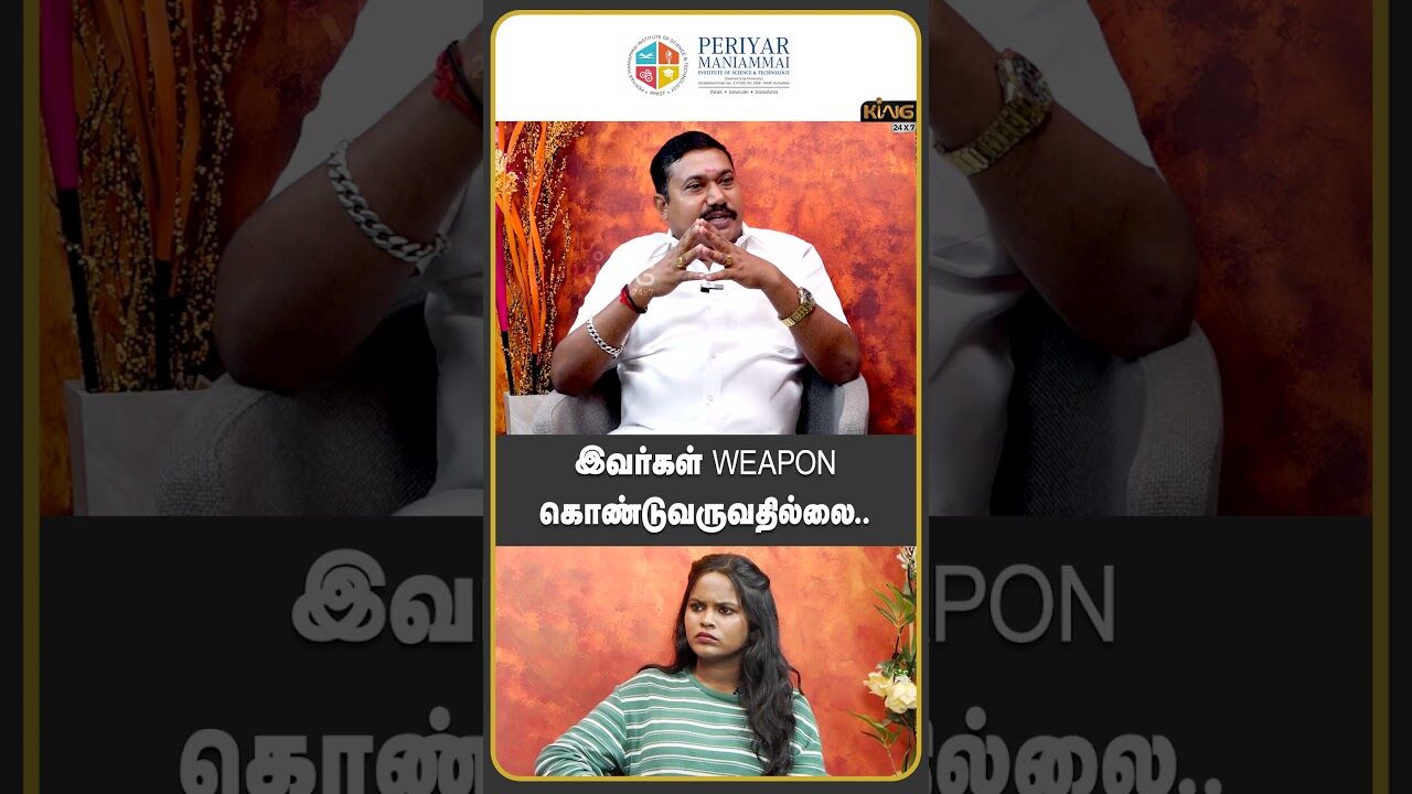 இவர்கள் Weapon கொண்டுவருவதில்லை | Advocate Tamil Vendhan  about Erode Double Murder