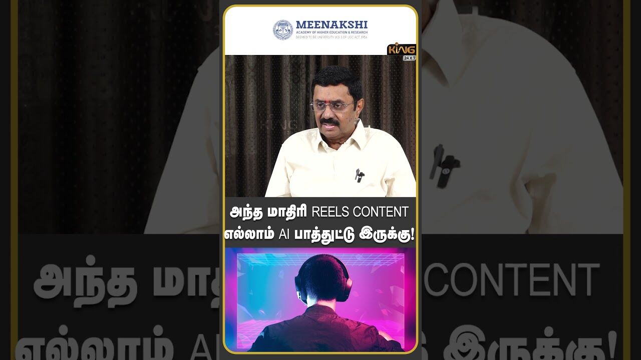 அந்த மாதிரி reels content எல்லாம் AI பாத்துட்டு இருக்கு!|RajKumar about SocialMedia Influencers Scam